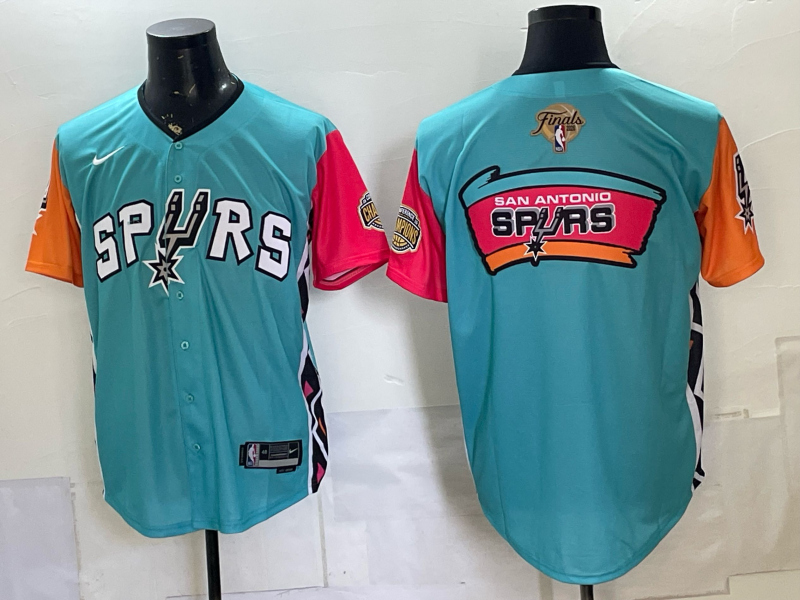 Men San Antonio Spurs blank green Nike 2026 NBA Jersey 0702